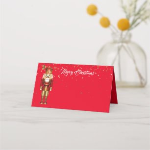 Christmas Party Name Place Card-Nutcracker Place Card