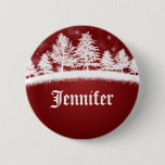 Christmas Party Name Tags Button