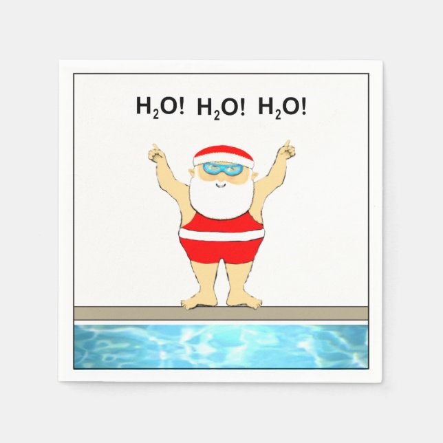 Christmas Party Napkins (Front)