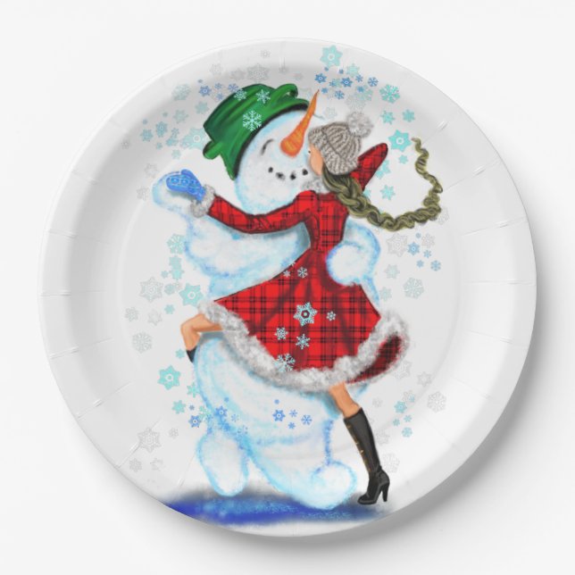 Christmas Party Paper Plates (Front)