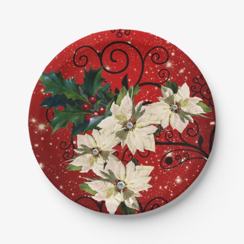 Christmas Party Paper Plates