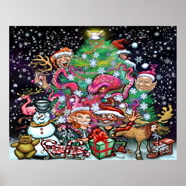 Christmas Party Poster (Front)