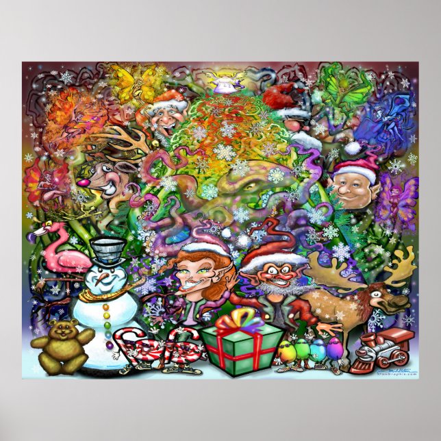 Christmas Party Poster (Front)