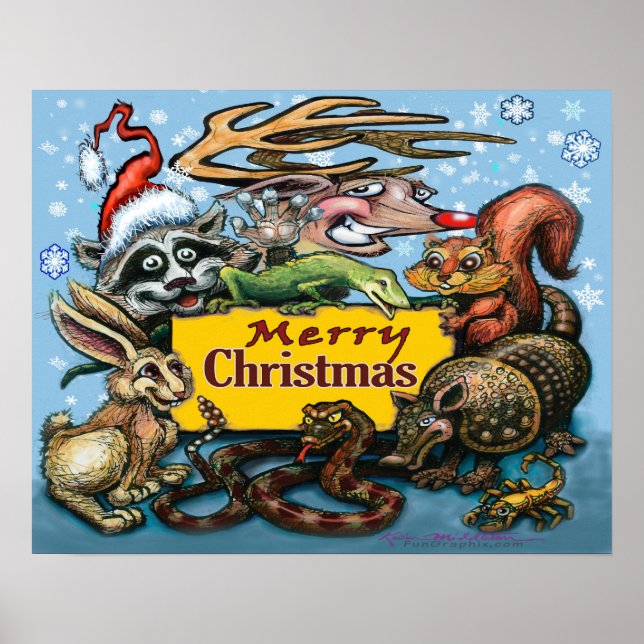 Christmas Party Poster (Front)