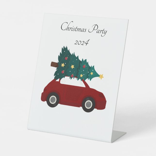 CHRISTMAS PARTY SIGN  (Front)