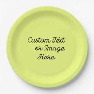 Christmas Party Supplies; Create Your Own Custom Paper Plates