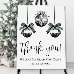 Christmas Party Thank You Sign