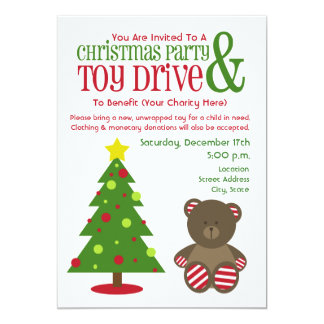 Toy Drive Invitation 1