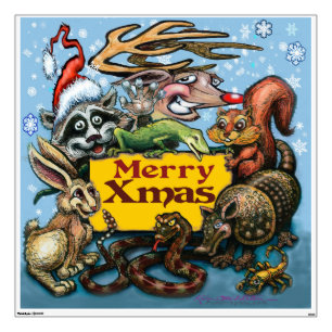 Christmas Party Wall Decal