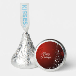 Christmas Party White Stars Tree Red Snowflakes Hershey®'s Kisses®