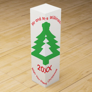 Christmas Party Wine Boxes