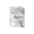 CHRISTMAS PARTY Winter Wonderland Snow 3"x5"