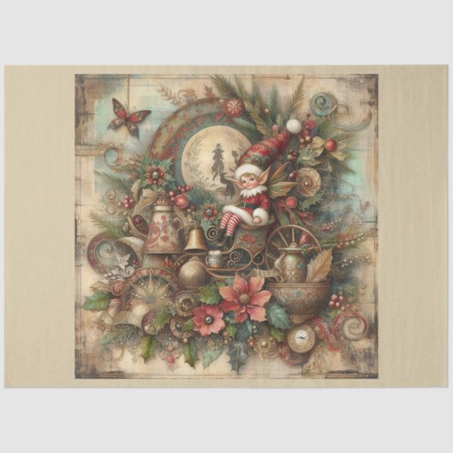 Christmas Past Design Series 17 Tissue Paper (Front)