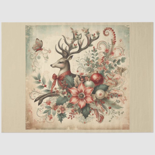 Christmas Past Design Series 29 Tissue Paper (Front)