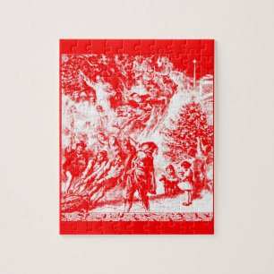 Christmas past jigsaw puzzle