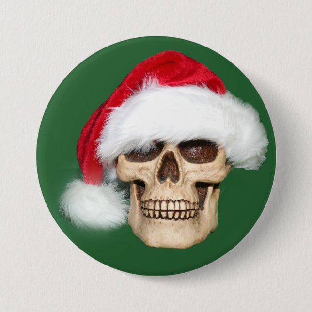 Christmas past pinback button (Front)