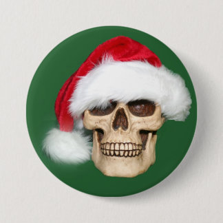 Christmas past pinback button