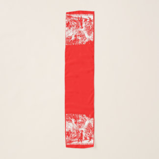 Christmas past print scarf