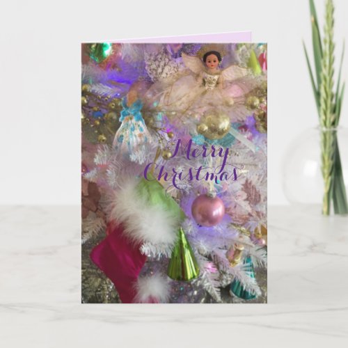 Christmas Pastels Holiday Card