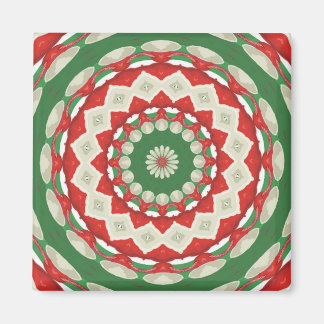 Christmas Patchwork Magnet