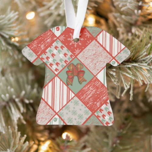 Christmas Patchwork Ornament