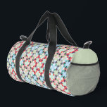 Christmas patchwork star  duffle bag<br><div class="desc">Christmas patchwork star</div>