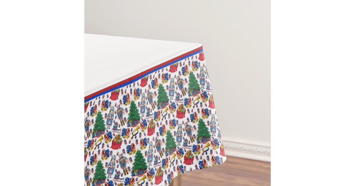 Christmas Patriotic Nutcrackers Tablecloth Zazzle
