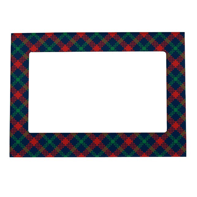 Christmas Pattern 104 Magnetic Frame (Front)