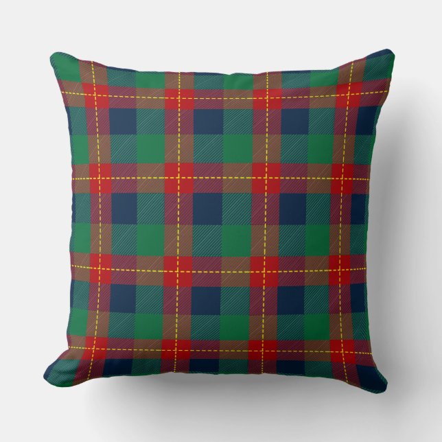 Christmas Pattern 105 Throw Pillow (Front)
