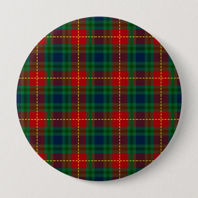 Christmas Pattern 110 Button (Front)