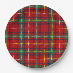 Christmas Pattern 111 Paper Plates