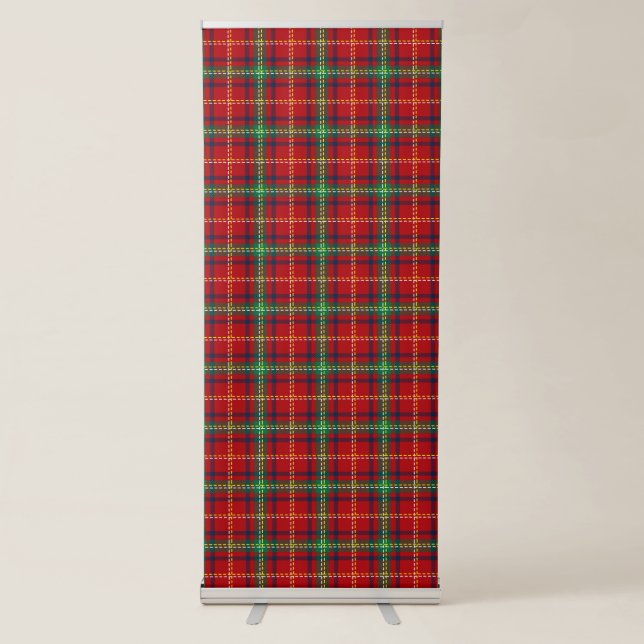 Christmas Pattern 111 Retractable Banner (Front)