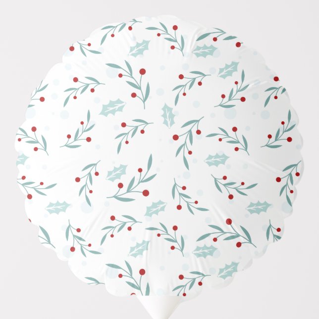 Christmas Pattern 112 Balloon (Front)