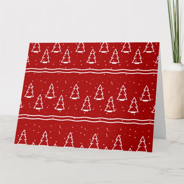 Christmas Pattern 116 Card (Front)