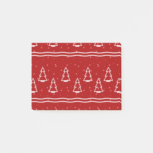 Christmas Pattern 116 Post-it Notes (Front)