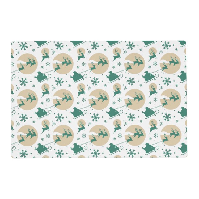 Christmas Pattern 118 Placemat (Front)