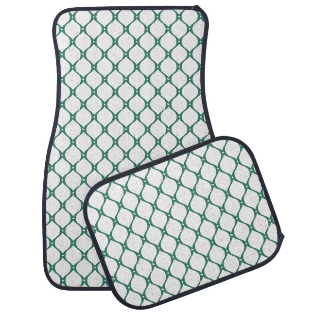 Christmas Pattern 120 Car Floor Mat (Set)
