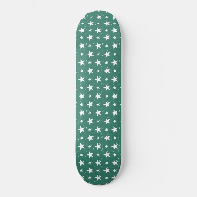 Christmas Pattern 121 Skateboard (Front)