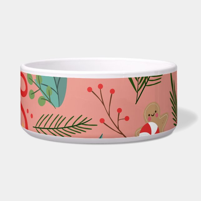 Christmas Pattern 2 Bowl (Front)