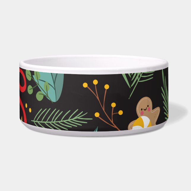 Christmas Pattern 3 Bowl (Front)