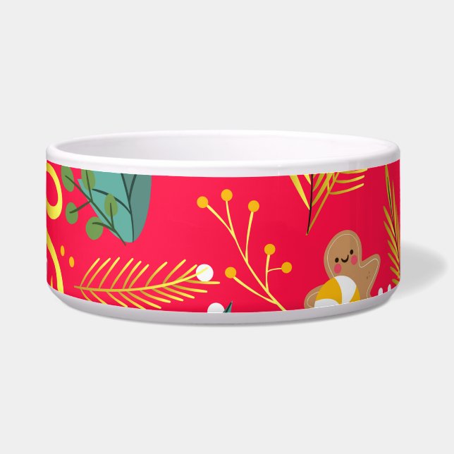 Christmas Pattern 6 Bowl (Front)