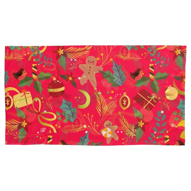 Christmas Pattern 6 Pillow Case (Front)