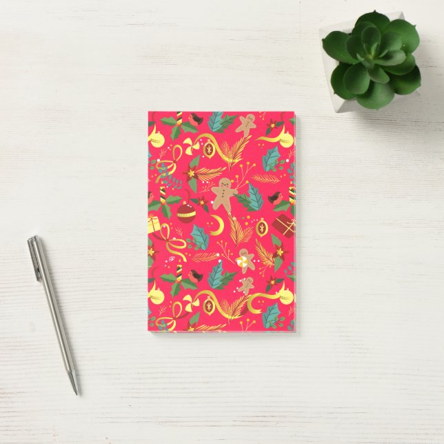Christmas Pattern 6 Post-it Notes (Office)