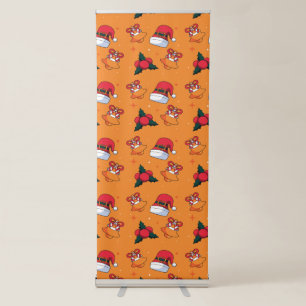 Christmas Pattern 90 Retractable Banner