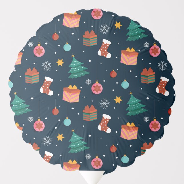 Christmas Pattern 96 Balloon (Front)