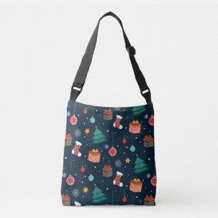 Christmas Pattern 96 Crossbody Bag