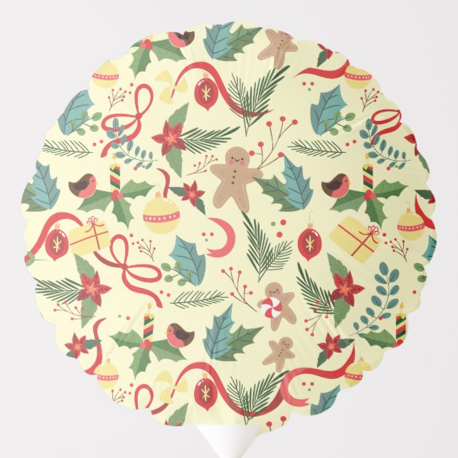 Christmas Pattern Balloon (Front)