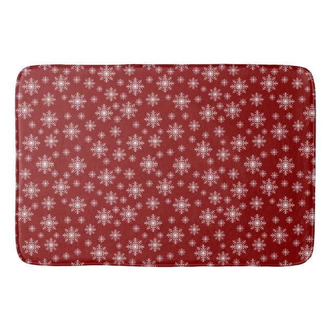 Christmas Pattern Bath Mat (Front)
