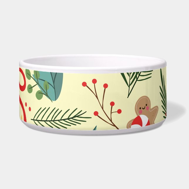 Christmas Pattern Bowl (Front)