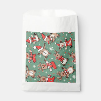 Christmas Pattern Envelope Favor Bag